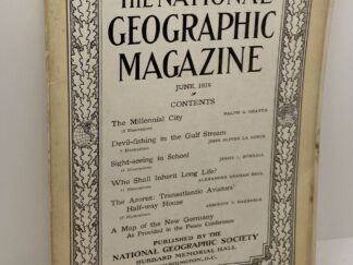 The National Geographics Magazine - June 1919 - Vol. XXXV - No. 6