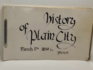 History of Plain City-March 17th 1859 to present
