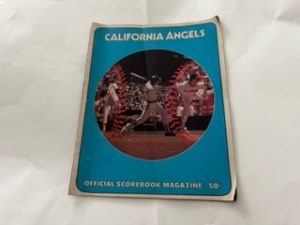 California Angels-Offical Scorebook Magazine