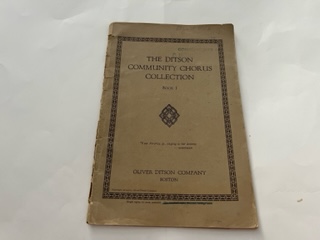 1917-The Ditson Community Chorus Collection Book 1-Oliver Ditson company