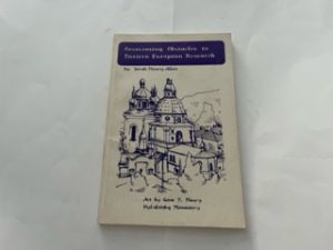 1990- Overcoming Obstacles to Eastern European Research-Serah Fleury Allen