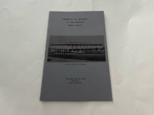 1986-Friends of the University of Utah Libraries Annual Banquet-J.Willard Marriott Library