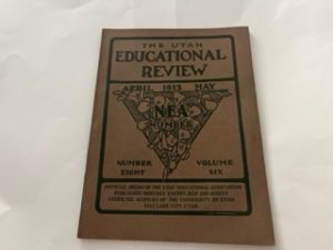 1913-The Utah Educational Review April-May 1913 Number 8 Volume 6