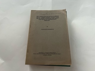1945-The Correlation of Rocks of Simpson Age in North-Central Kansas with the St. Peter Sandstone and Associated Rocks in Northwestern Missouri-Constance Leatherock