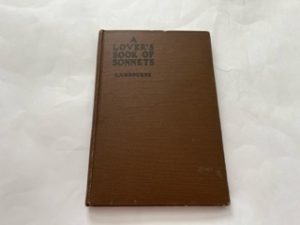 1917-A Lover’s Book of Sonnets-Alfred Lambourne