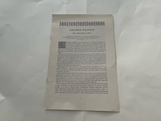 Asklepios Politikos-Felix Marti-Ibanez M.D.