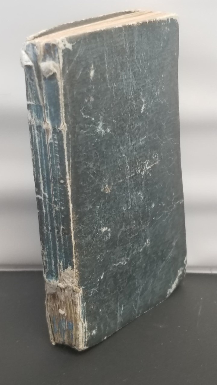 1798 — Voornaamste Poincten van den Almanach Voor het Faar — Very Tiny Dutch Hardcover Book — [4 inches by 2.5 inches)