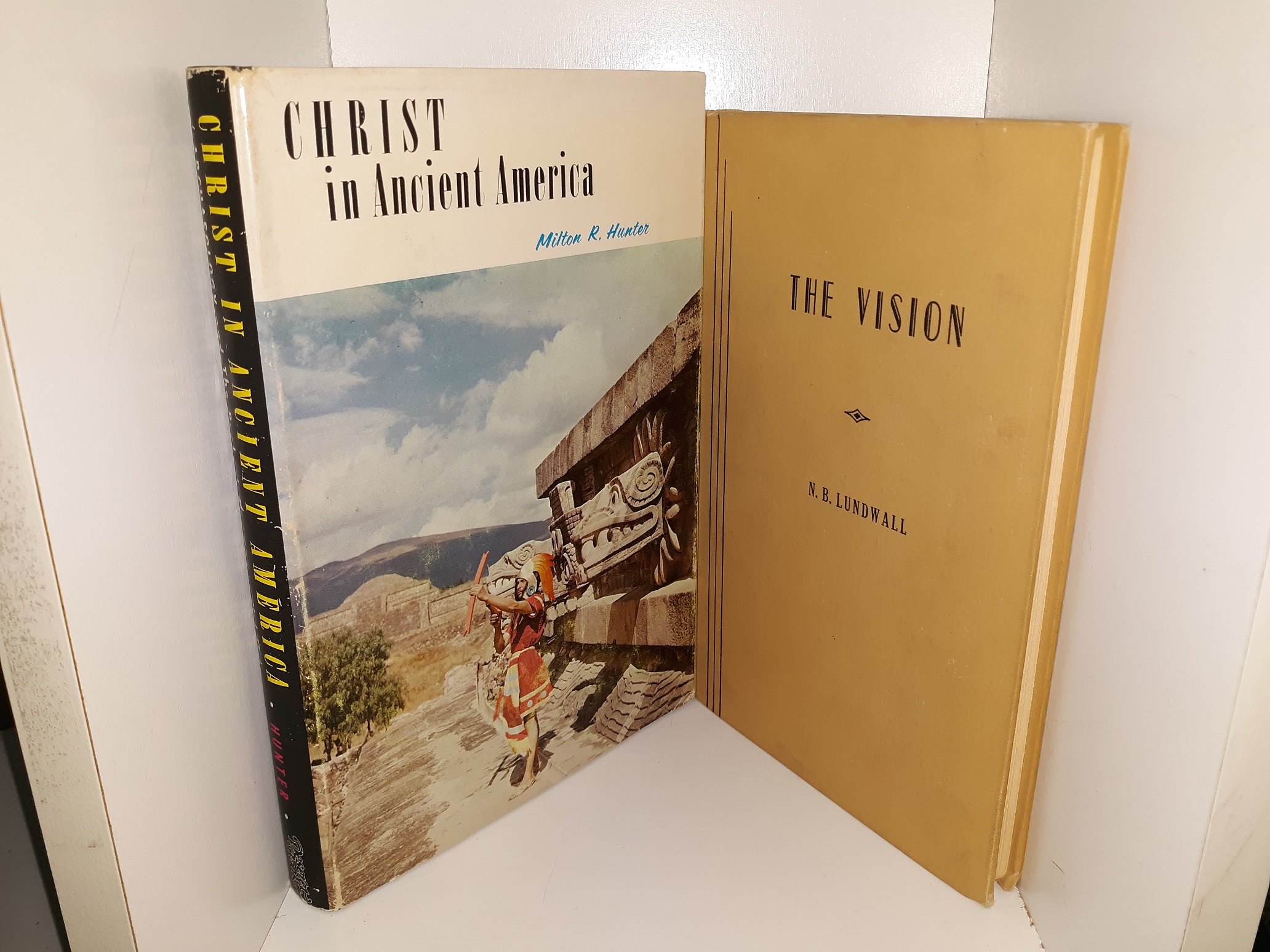 2 LDS Books: Christ in Ancient America / The Vision (See Details)