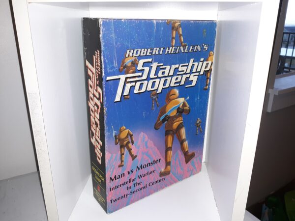 Robert Heinlein’s Starship Troopers: Man Vs. Monster, Interstellar Warfare In The Twenty-Second Century Bookcase Game (Boardgame) (1976)