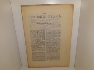 The Historical Record: Vol. 9, No. 5, May, 1890 (Uncut) (1890)