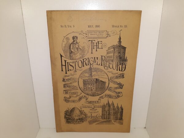 The Historical Record: No. 5, Vol. 9, Whole No. 113, Mayu, 1890 (Uncut) (1890)
