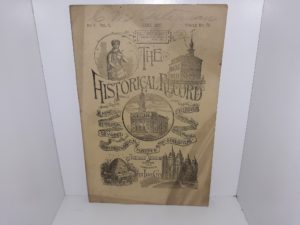 The Historical Record: No. 6, Vol. 6, Whole No. 78, June, 1887 (1887)