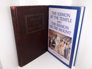 2 LDS Books on Temples: Temples of the Most High / The Sermon at the Temple and The Sermon on the Mount (See Details)