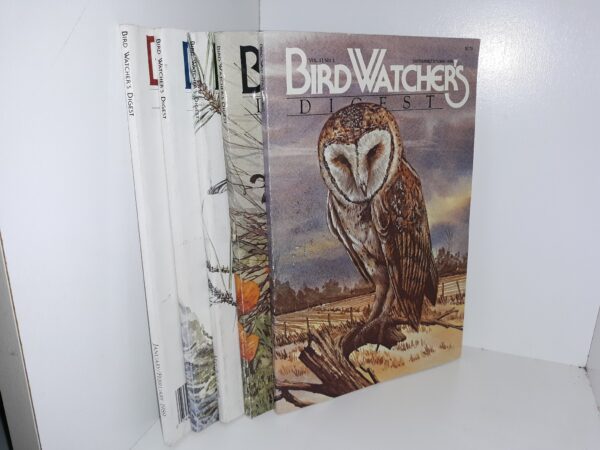 5 Issues of Bird Watcher’s Digest for the Year of 1989 (See Details)