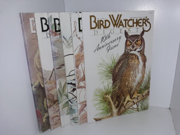 6 Issues of Bird Watcher’s Digest for the Year 1988 (See Details)