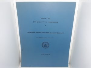 Report of the Executive Commission of The Masonic Service Association of the United States (1975)