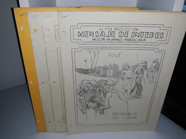 4 Issues of Mensaje De Interest: Mision Hispano-Americana (Spanish: Message Of Interest: Hispanic-American Mission) (See Details)