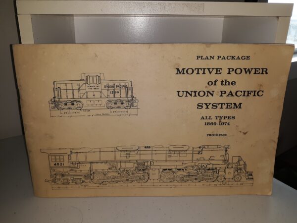 Plan Package Motive Power of the Union Pacific System: All Types, 1869-1974 (1975)
