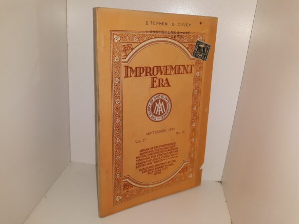 Improvement Era: Vol. 27, No. 11, September, 1924 (1924)