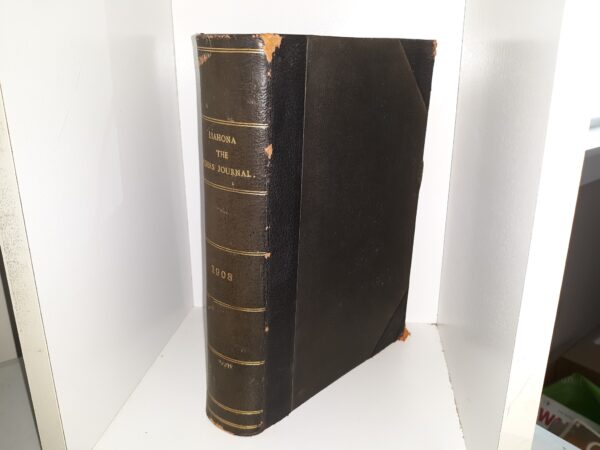 Liahona the Elders' Journal: 1908 (3/4 Leather) (Ex-library) (1908)