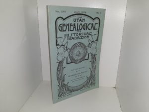 The Utah Genealogical and Historical Magazine: Vol. 17, No. 3, July, 1926 (1926)