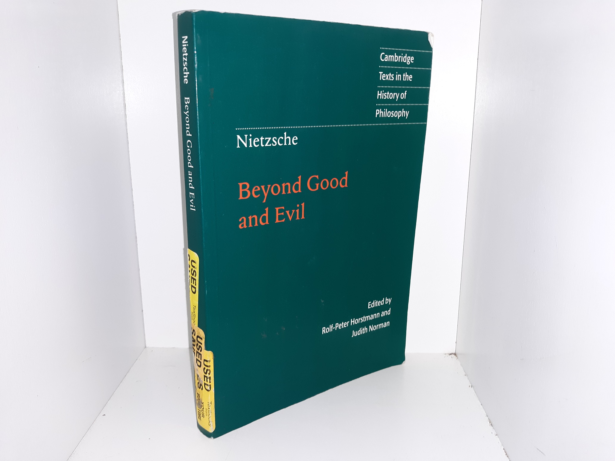Nietzsche: Beyond Good and Evil (Ex-Library) (2002) ~ Edited by Rolf-Peter Horstmann, and Judith Norman