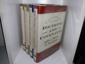 A Commentary on the Doctrine and Covenants 4 Vol. Set (2000, 2001, 2004, 2005) ~ by Stephen E. Robinson, and H. Dean Garrett