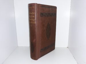 Nicholls’s Help to Reading the Bible (Repaired Spine w/ New End Sheets) (Ex-Library) ~ by Benjamin Elliott Nicholls, M.A.