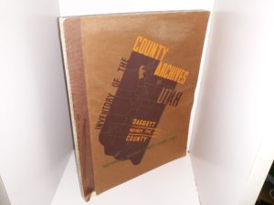 Inventory of the County Archives of Utah: No. 5, Daggett County: Historical Records Survey-Ogden Utah (Ex-Library) (1939)
