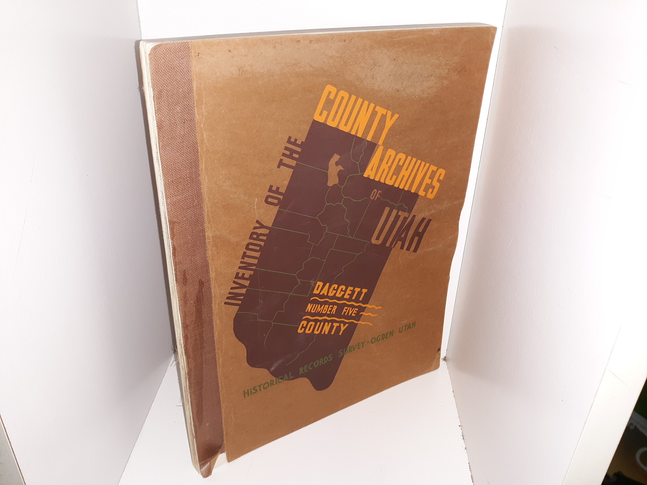 Inventory of the County Archives of Utah: No. 5, Daggett County: Historical Records Survey-Ogden Utah (Ex-Library) (1939)