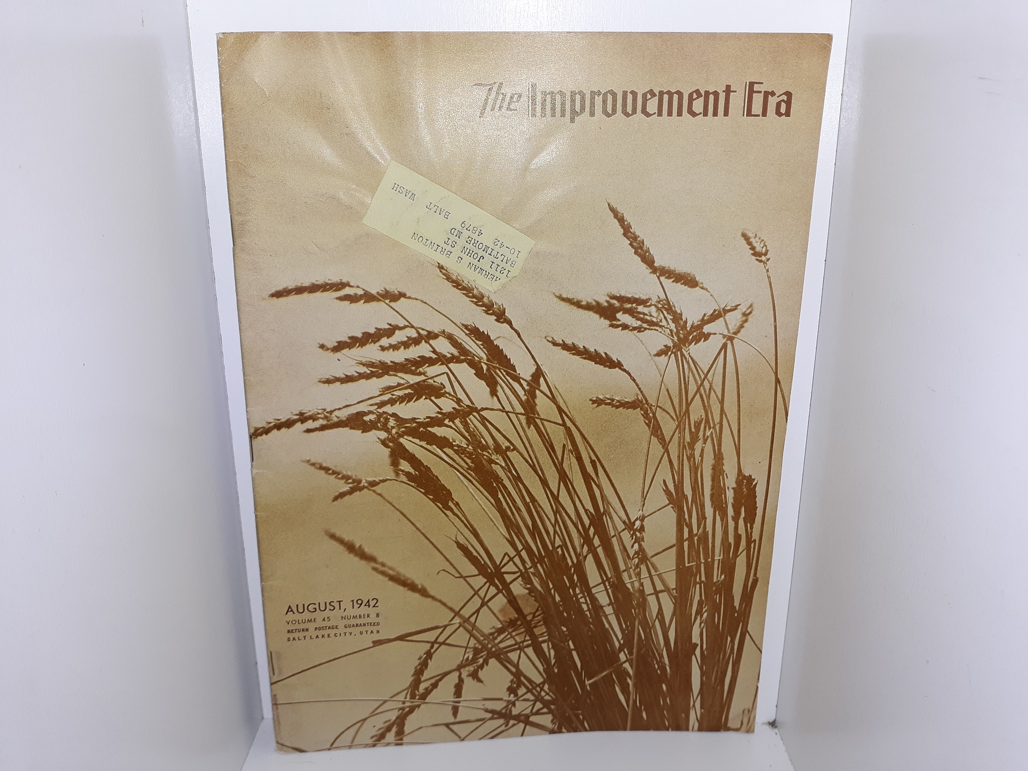 The Improvement Era: Vol. 45, No. 8, August, 1942 (1942)