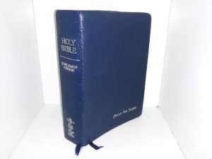LDS, Blue Leather, Holy Bible (1999)