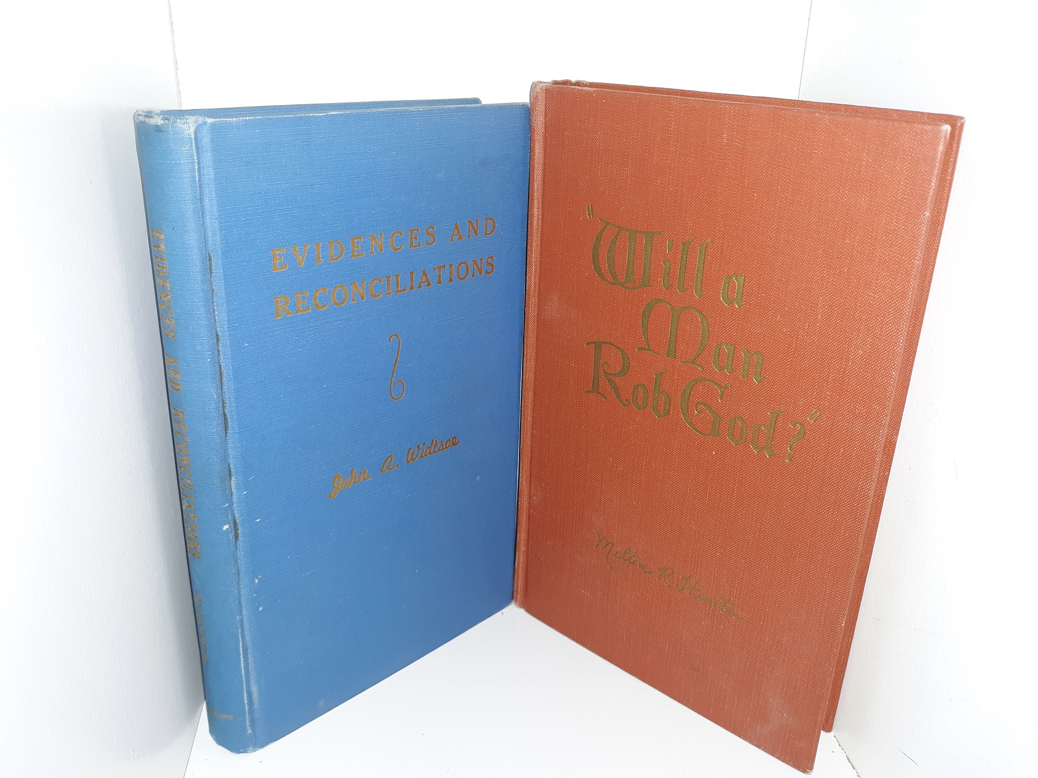 2 LDS Books: Evidences and Reconciliations / “Will a Man Rob God?” (See Details)