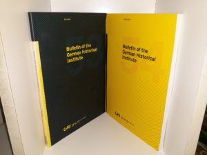 2 Issues of the Bulletin of the German Historical Institute: Vol. 53, Fall 2013 / Vol. 54, Spring 2014 (See Details)