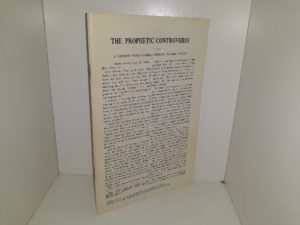 The Prophetic Controversy: A Letter from James J. Strang to Mrs. Corey (Reprint) (1974)