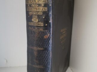 1867 -- All the Western States & Territories, from the Alleghanies To the Pacific -- John W. Barber & Henry Howe -- Leather Binding -- Unique Mormon Content