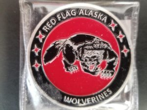 Coin — Red Flag Alaska – Wolverines — Detachment 1 – 354th Operations Group
