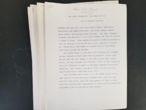 Bundle of “Mormon History Association Paper Abstracts” from the 1980s