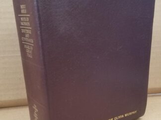 2007 --- Quadruple Combination --- Burgundy Leather Binding --- USED
