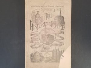 Morgenstjernen Tredie Aargang — The Historical Record — Andrew Jenson, ed. — Softcover