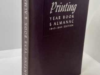 Printing Year Book & Almanac – 1943 – 1944 Edition