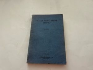 1941-What Mean These Stones?-Millar Burrows