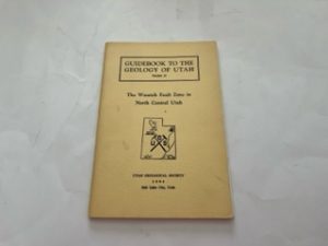 1964-Guidebook to the Geology of Utah Number 18 The Wasatch Fault Zone in North Central Utah