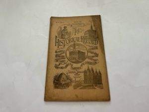 1887-The Historical Record No.3 Vol. 6