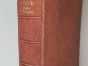 Holy Bible with Ready References —Missionary Edition — Bendable Brown Leather Binding — Code: 25 O 72