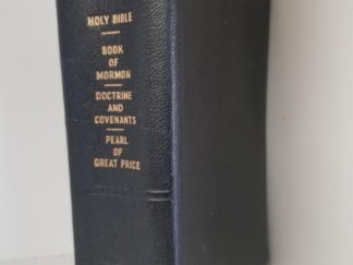 1971 --- Quadruple Combination --- Black Bendable Leather Binding