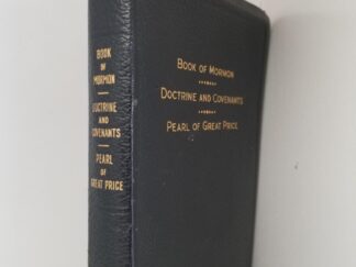 1951 / 1951 / 1951 --- Triple Combination --- Black Bendable Leather Binding