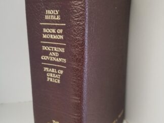 1984 — Quadruple Combination — Brown Leather Binding