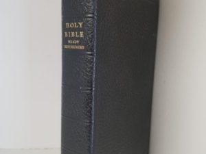 Holy Bible with Ready References — Black Bendable Leather — Missionary Edition — Code: 50 B 77