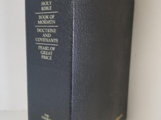 2012 --- Quadruple Combination --- Black Bendable Leather-Like Vinyl Binding